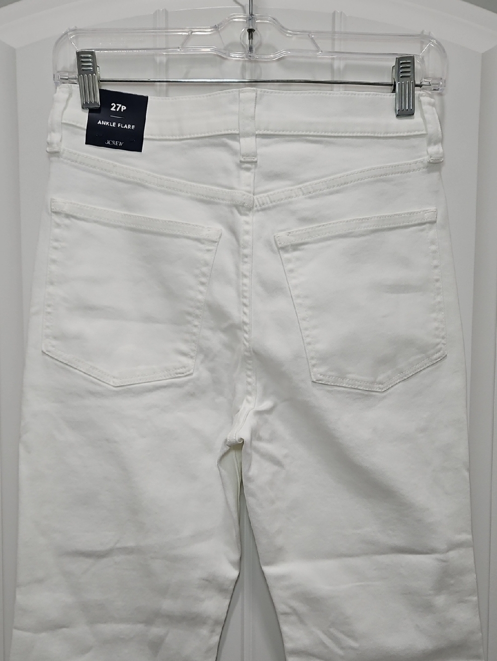 J.Crew Ankle Flare Jean New Size 27 Petite White - Picture 7 of 9